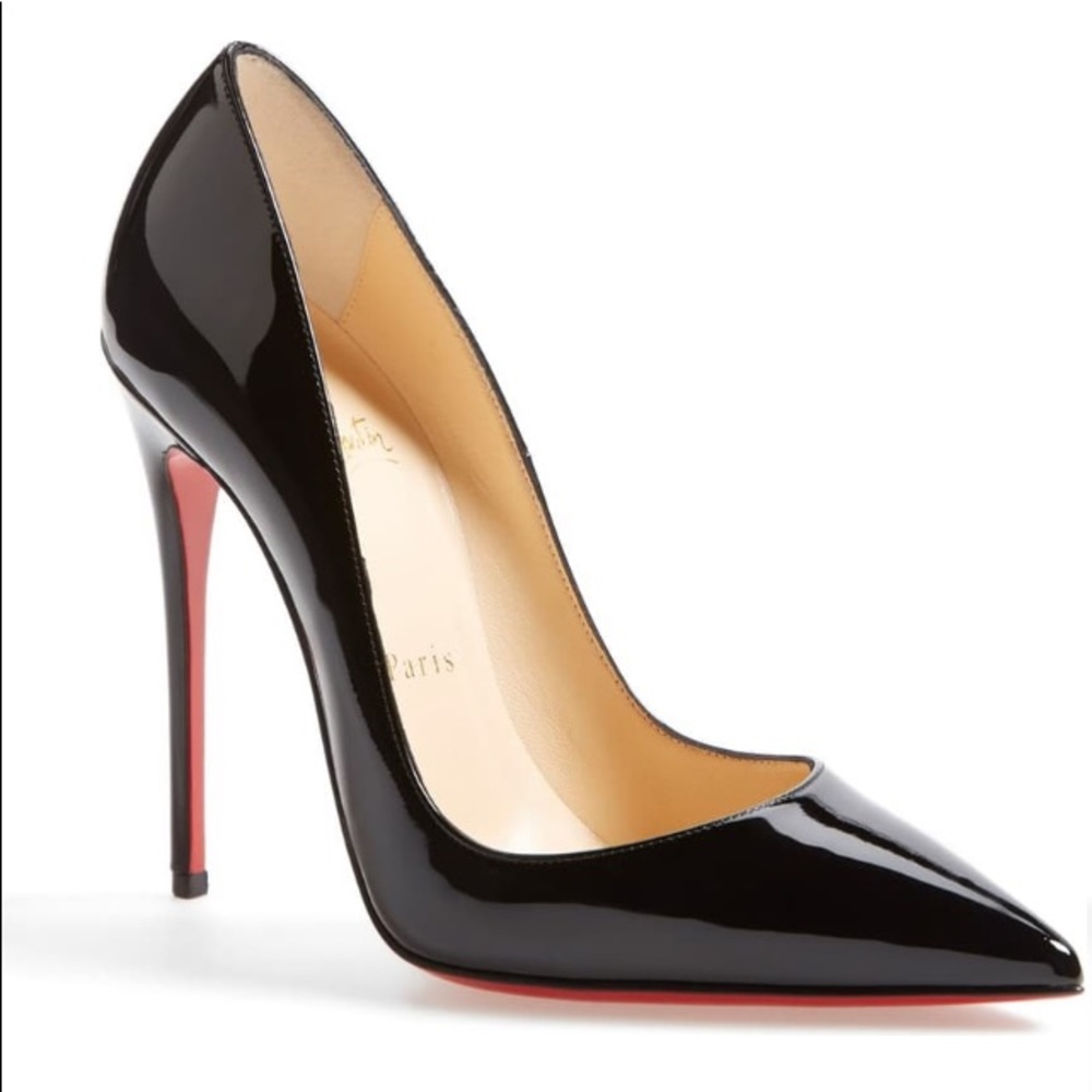 Christian Louboutin So Kate Patent Leather Black 38